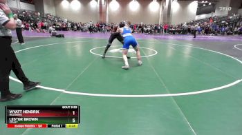 150 lbs Cons. Round 3 - Lester Brown, Staley vs Wyatt Hendrix, Hillsboro