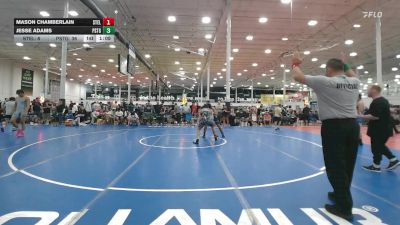 191 lbs Quarterfinal - Mason Chamberlain, Steller Trained Bossk - HSC vs Jesse Adams, Prestige Worldwide Blue - HSC