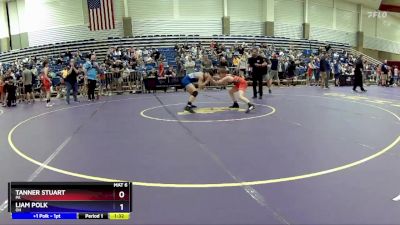 92 lbs Champ. Round 1 - Tanner Stuart, PA vs Liam Polk, OH