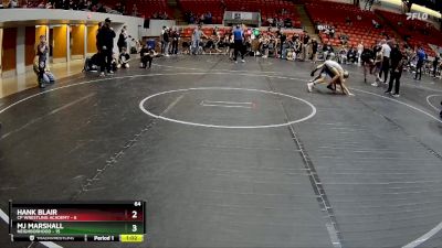 64 lbs Round 7 (8 Team) - Hank Blair, CP Wrestling Academy vs MJ Marshall, Neighborhood