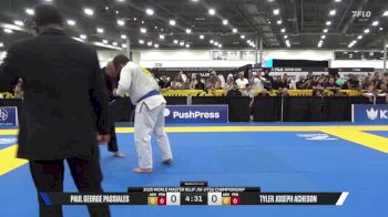 Tyler Joseph Acheson vs Paul George Passiales 2025 World Master IBJJF Jiu-Jitsu Championship