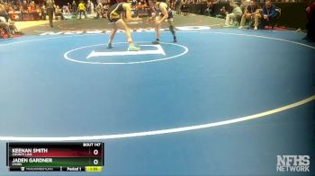 157-2A Quarterfinal - Jaden Gardner, Lyons vs Keenan Smith, County Line