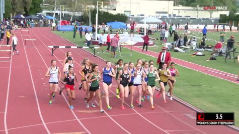 Women's 3k Steeplechase, Heat 4