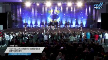 Okanagan Firestorm Cheerleading - Crossfire [2024 IASF Open Level 4 Day 2] 2024 Sea to Sky International Cheer & Dance Championship
