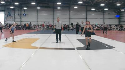 76 lbs Round 2 - 10:30am Friday - Julian Lawrence, Cali Red vs Emerson Pinnix, NCWAY National Team