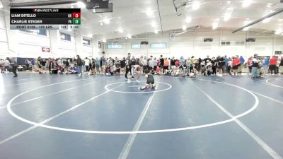 102 lbs Round Of 16 - Liam Ditello, OH vs Charlie Steger, PA