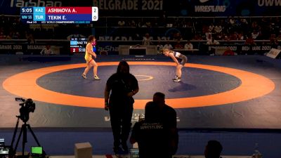 55 kg Final 3-5 - Ainur Ashimova, Kaz vs Eda Tekin, Tur