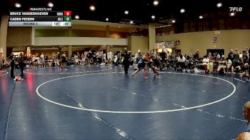 112+120 Round 3 - Caden Peters, Derby City Legends LLC vs Bruce Vanderhoeven, North DeSoto Wrestling Academy