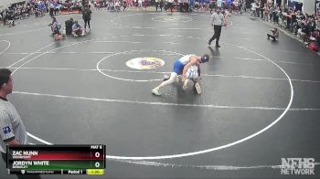 5A 113 lbs Quarterfinal - Zac Nunn, Woodmont vs Jordyn White, Berkeley