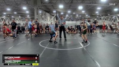 64 lbs Finals (2 Team) - Matthew Danby, Full Circle vs Tanner Pregent, Journeymen Blue