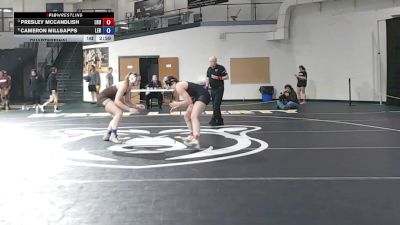 160 lbs Quarterfinal - Presley Mccandlish, Lock Haven University vs Cameron Millsapps, Lehigh