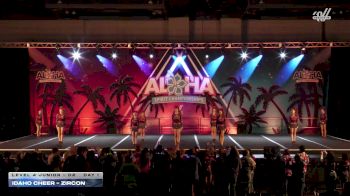 Idaho Cheer - Zircon [2026 L4 Junior - D2 Day 1] 2026 Aloha Portland Showdown