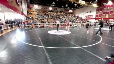 120 lbs Champ. Round 1 - Charli Bybee, Evanston vs Kendal Kostreva, Lander Valley