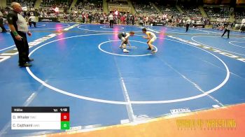 115 lbs Round Of 32 - Darius Whaler, Salina Wrestling Club vs Carter Cajthaml, Immortal Athletics WC