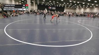 100 lbs 7th Place Match - Josiah Zellers, Open Mats Wrestling Club vs Hunter Houle, Pinnacle Wrestling Club