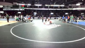 190 lbs Cons. Round 7 - Luke Sage, Snohomish vs Brett Kissick, Mt. Si