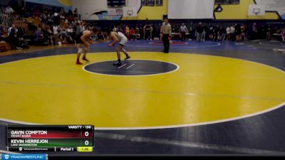 138 lbs Semifinal - Gavin Compton, Mount Baker vs Kevin Herrejon, Lake Washington