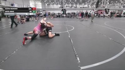 155 lbs Round 6 (10 Team) - Ante Abaz, Iron Horse White vs Gavin Morder, Outlaws MS