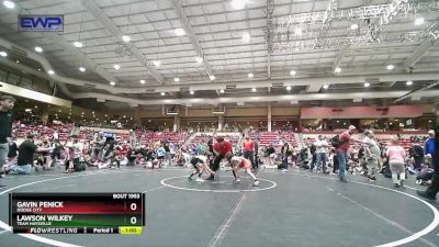 61 lbs Round 5 - Gavin Penick, Dodge City vs Lawson Wilkey, Team Haysville