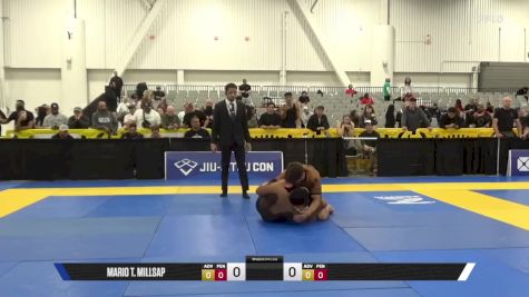 Nicholas Robert Saunders vs Mario T. Millsap 2025 World IBJJF Jiu-Jitsu No-Gi Championship