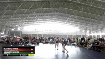 130 lbs Quarters & Wb (16 Team) - Matthew Curtis, Warriors Of Christ vs Konnor Fordyce, Idaho 1