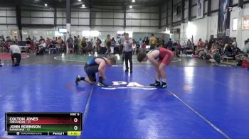 190 lbs Champ. Round 3 - Colton Jones, Chesapeake vs John Robinson, Darkhorse