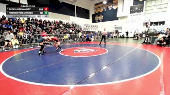 120 lbs Quarterfinal - Alexia Hernandez, Rio Mesa vs Kherington Mendes, Mayfair