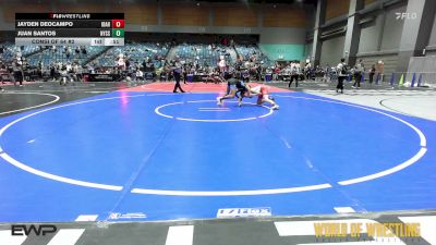 125 lbs Consi Of 64 #2 - Jayden DeOcampo, Idaho Gold vs Juan Santos, Nyssa