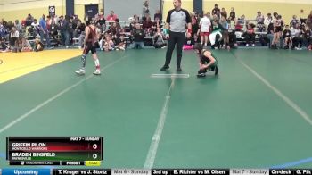 70 9U Cons. Round 4 - Griffin Pilon, Monticello Warriors vs Braden Binsfeld, Paynesville