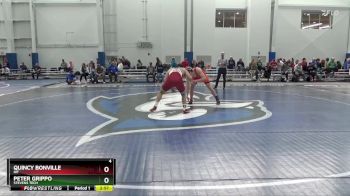 197 lbs Cons. Round 3 - Peter Grippo, Stevens Tech vs Quincy Bonville, RIT