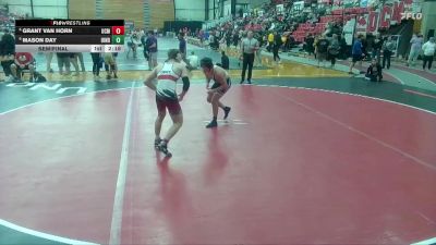 174 lbs Semifinal - Mason Day, Indianapolis vs Grant Van Horn, Central Missouri