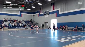157 lbs Round 2 (3 Team) - John Roberts, Allen vs Keegan Jones, Lubbock Cooper