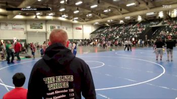 120 lbs Round 2 - Noel Tarin, Holyoke vs Emmett Alexander, Golden Eagle Wrestling Club