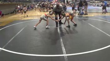 61 lbs Round Of 32 - Damien Yeoman, Seabolt WrAcdmy vs Tristan George, Chatfield Wrestling Club