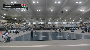 A 175 lbs 1st Place Match - Cole Neal, Fairview High School vs Deamion Leavell, Anderson Co. High School