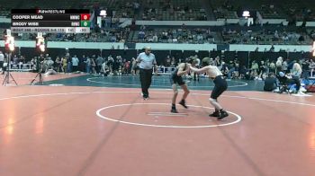 Rookie 6-8 110 Cons. Round 3 - Cooper Mead, Midlothian Miners Wrestling Cl vs Brody Wise, Raider Nation Wrestling Club