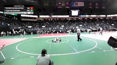 85 lbs Cons. Round 2 - Bowen Baumgartner, EWO3 vs Luke Mittendorf, WSW1