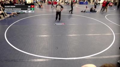 14U - 175 lbs Cons. Round 2 - Tiberius Byam, Blaine Wrestling Association vs Jeffrey Mueller, Hastings Wrestling Club