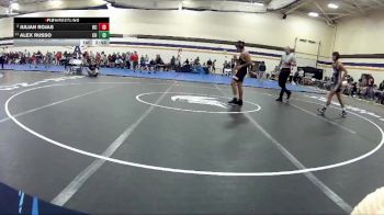 133 lbs Cons. Round 3 - Julian Rojas, Rochester Christian vs Alex Russo, Cornerstone University