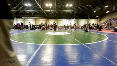 66 lbs Rr Rnd 2 - Lawson DeLozier, Ada Youth Wrestling vs Silvie Rodanski, Cleveland Take Down Club