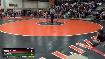 N-3 lbs Quarterfinal - Eli Price, Indee Mat Club vs Kyler Sexton, The Royal