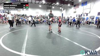 60 lbs Consi Of 8 #1 - August Mcdonald, Elgin Wrestling vs Manuel Franco, Norman Grappling Club
