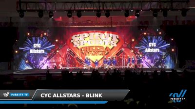 CYC Allstars - Blink [2022 L1 Youth - D2 - Small Day 3] 2022 Spirit Sports Palm Springs Grand Nationals