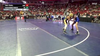 3A-126 lbs Cons. Semi - Joey Cahill, Waukee Northwest vs Alexander Pierce, Iowa City, West