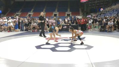 100 lbs 5th Place Match - Vina Nguyen, Washington vs Maisie Elliott, Washington