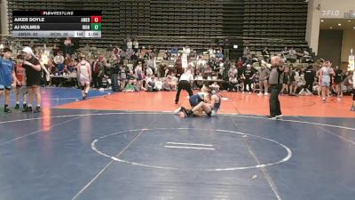 131 lbs Rr Rnd 3 - Aiker Doyle, American MMAW - MSC vs Aj Holmes, Iron Wolves