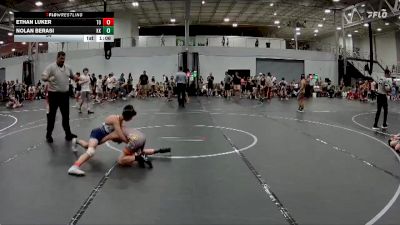 84 lbs Round 2 (4 Team) - Nolan Berasi, Kardiac Kidz vs Ethan Luker, The Outsiders