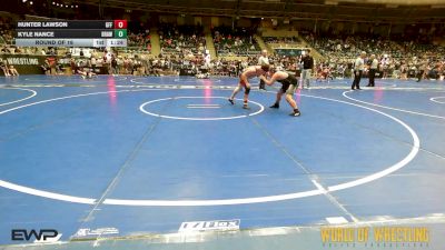 145 lbs Round Of 16 - Hunter Lawson, Graham Future Falcons vs Kyle Nance, Brawlers