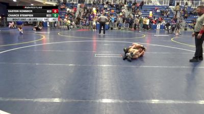 88 lbs 3rd Place - Easton Kommick, Michigan Premier W.C. vs Chance Stempien, Mecca