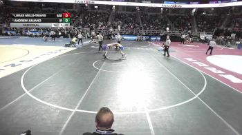 II-118 lbs Semifinal - Andrew Juliano, Holland Patent vs Lukas Mills-Travis, Haverling